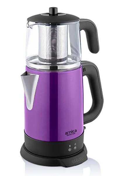 Arnica Ih33202 Demlı Stıl Mor Cam Cay Makınesı