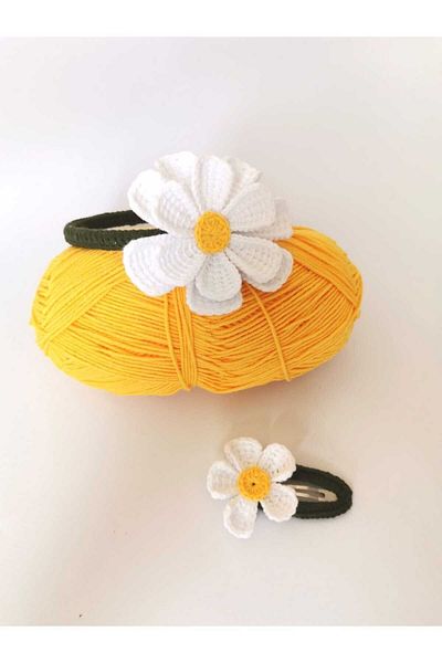 Kadın Girişimciler Atölyesi Accesoriu pentru păr cu coroană margaretă și cataramă