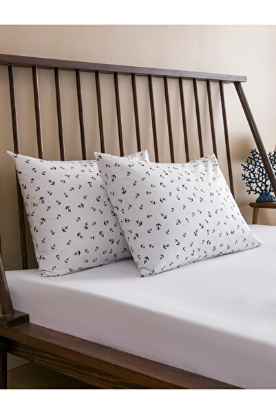LC Waikiki Anchor Patterned Pillow Case 2 Pack 50X70 cm