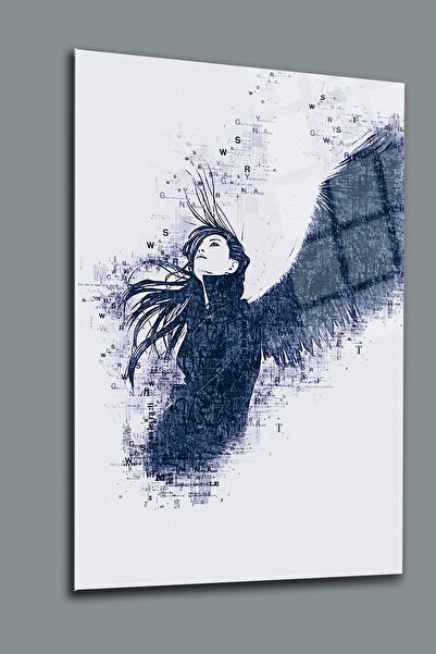 glassartdesign Tablou din sticlă cu imagine de înger