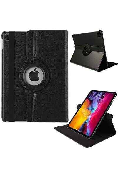 Smart Tech Apple Ipad Pro 11 2020 2 Nesil 11 Inç Döner Standlı Tablet Kılıfı Siyah