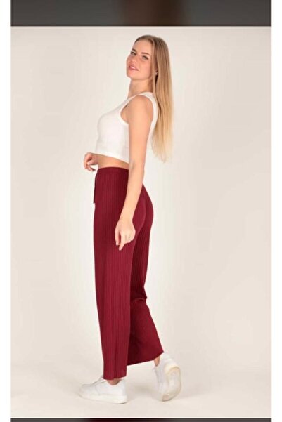 Genel Markalar Fitilli 3lü pijama kadın rahat pantolon ve eşofman