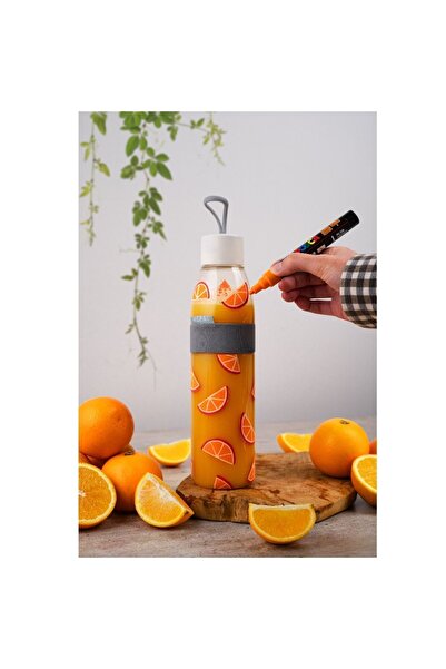 Uni 0.7mm Posca Marker Pen - Felt Tip, 15Pcs Assorted Colors Set