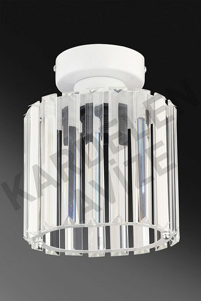 Kraliçe White Crystal Stone Plafonier - Luxury Chandelier