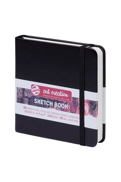 Talens Art Creation Sketch Books Sketchbook 140gr12 X 12 Black