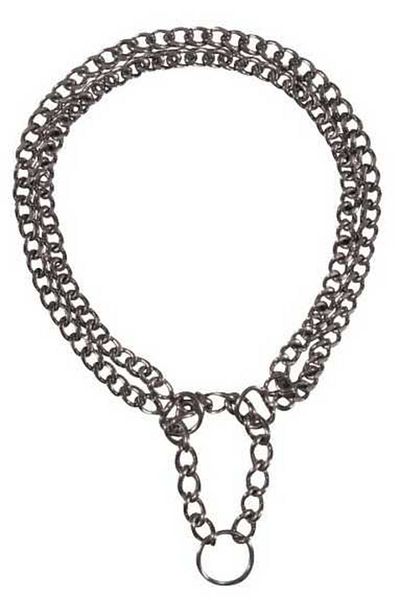 Trixie FarmaPets Dog Chain Leash - 2 Rows, 60cm, 2.5mm