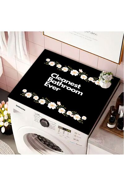 Getcarpet Πλυντήριο ρούχων - Στέγνωμα, Προστασία καλύμματος, Μαξιλαράκι, Αδιάβροχο Ματ, Αντιολισθητικό Πλέσιμο