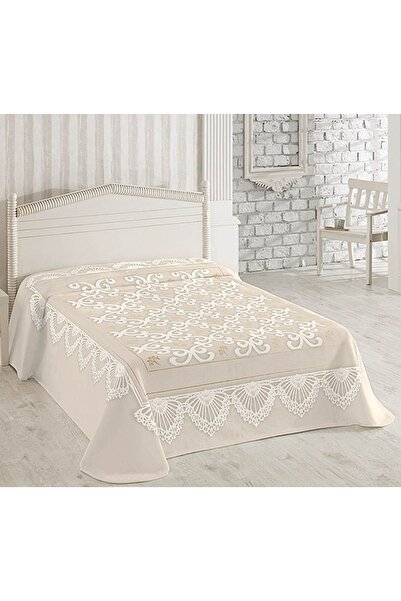 Merinos Κουβέρτα διπλής κουβέρτας Pırıltı Embos - Mink