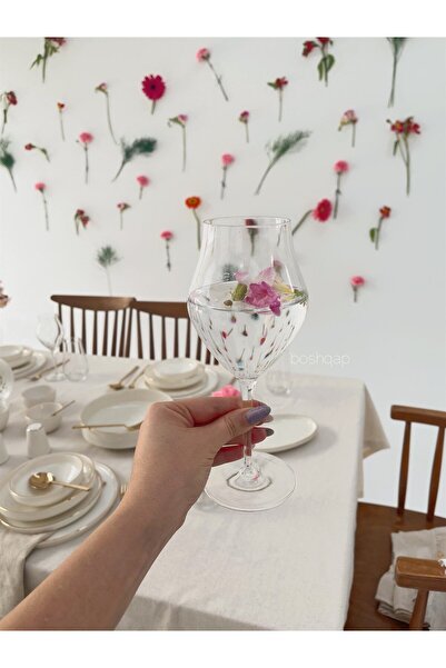 BOSHQAP 6 Kişilik Cam Kadeh Takımı Jewel