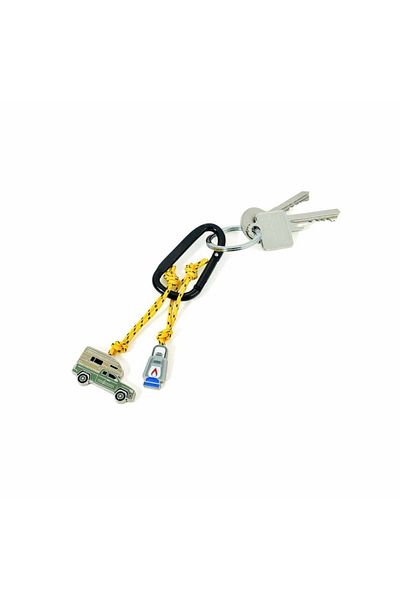 Troika Truck Oil Lamp Keychain with Hook