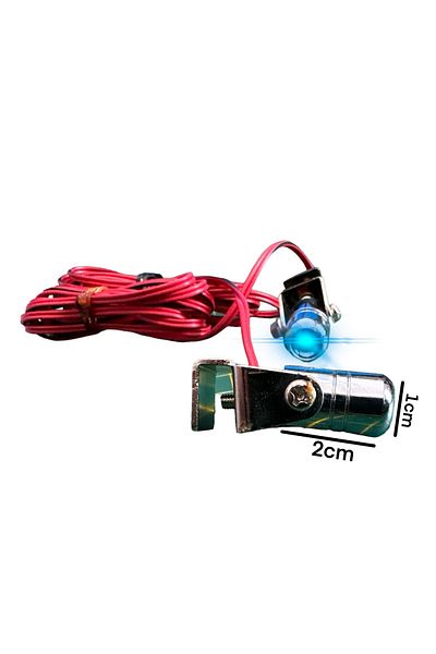 gcstore Blue Led Lamp - 12 Volt Metal Body Compression