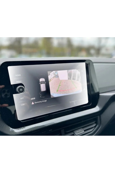 Mobilite فولكس فاجن T-cross 2024 2025 واقي شاشة نانو 9h متوافق مع الوسائط المتعددة بزر واحد