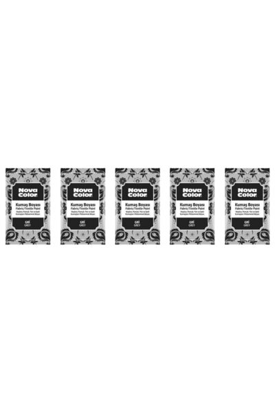 Nova Color Fabric Textile Toz Tektsil Kumaş Boyası Kıyafet Elbise Çanta Panto...