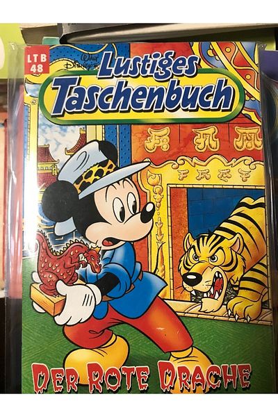 Ltb Walt Disney Lustiges Taschenbuch Comic/ Der Rote Drache