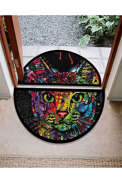 Getcarpet Double Door Mat, Door Inner and Door Outside Mat Set