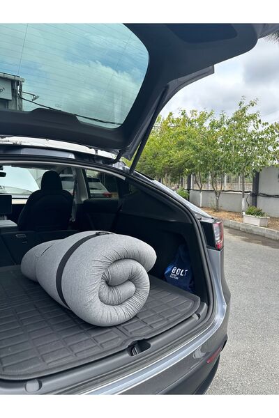 Genel Markalar Tesla uyumlu Ortopedik Visko Sünger Kamp Yatağı - Konforlu ve Hafif Taşımalı Kamp Ürünü