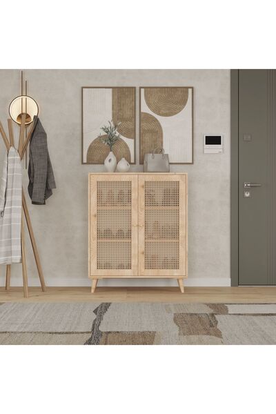 VOW HOME LIVING Calvin Ayakkabılık Hazeran / Ayakkabılık / Dresuar / Büfe