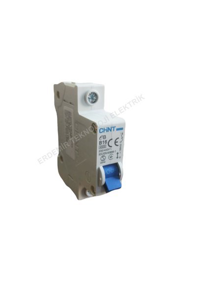 chint 186430 Monofaze 1X16A B Tipi Otomatik Sigorta 4,5kA