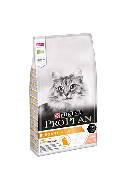 Pro Plan Elegant Somonlu 10kg Kuru Kedi Maması Optiderma Adult Yetişkin