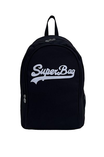 Superbag Backpack Black-white Travel Course School Daily Use
