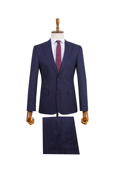 ACTUAL Costum pentru bărbați - 4055-02-Model Navy
