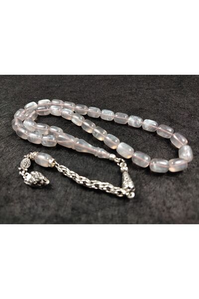 İskeçe Exclusive German 5015 - Silver Tasseled, Sterling Silver Color Synthetic Opal Certified