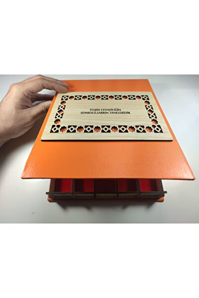 İskeçe Exclusive Luxury Rosary Box Leather 5 Pieces