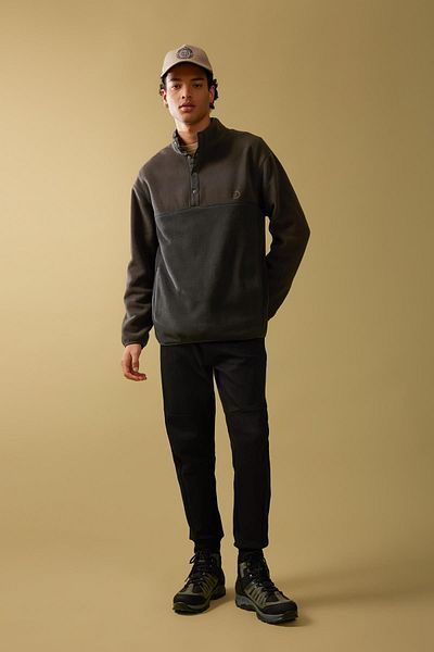 DeFacto Discovery Channel Stand Collar Relax Fit Fleece Sweatshirt A5351ax23au