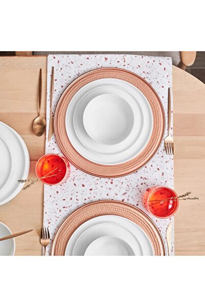 Karaca Salvare New Bone Geschirrset, 6 Personen, 18-teilig