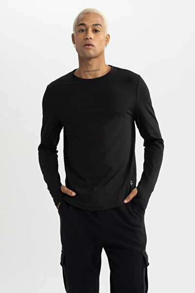 DeFacto Fit Slim Fit Crew Neck Sports T-Shirt A3962ax23au