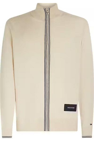 Tommy Hilfiger RWB TIPPED  COTTON ZIP THROUGH