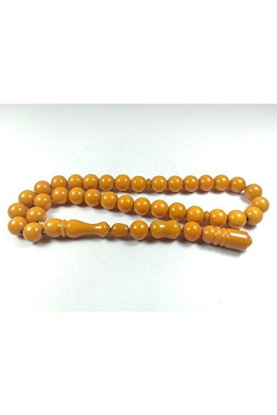 İskeçe Tesbih Junaid Hassan Masterpiece Crimping Amber Certificat nr. 2774