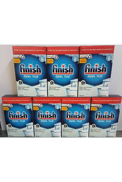 Finish Kireç Kalıntılarına Karşı Koruyucu Bulaşık Makinesi Tuzu 10500 G (1.5K...