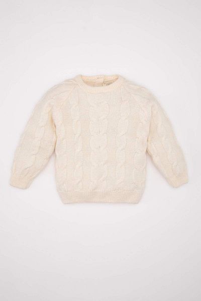 DeFacto Baby-Jungen-Sweatshirt mit Rundhalsausschnitt A3854a523wn