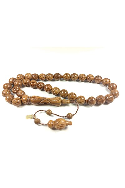 İskeçe Tesbih Mestruul Halil Hilmi, realizat complet cu stilou sculptat, cert...