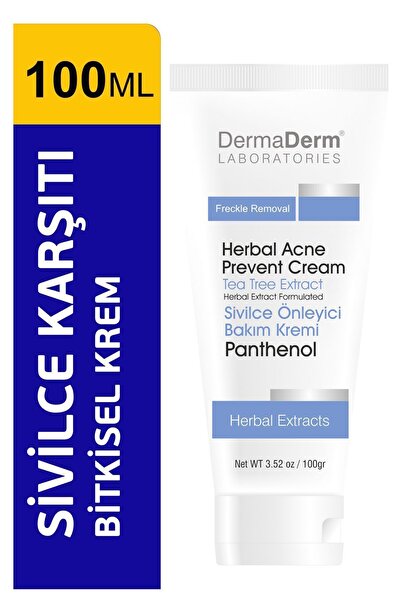 DermaDerm Sivilce, Siyah Nokta, Gözenek Ve Leke Karşıtı Nemlendirici Jel Krem 100ml