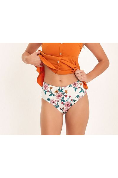 LAPIENO Lapieno Women's Single Bottom Bikini - Mid Waist