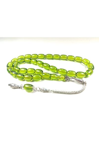 İskeçe Tesbih Placat cu argint, ciucuri, șlefuit dublu, zaruri lustruite dubl...