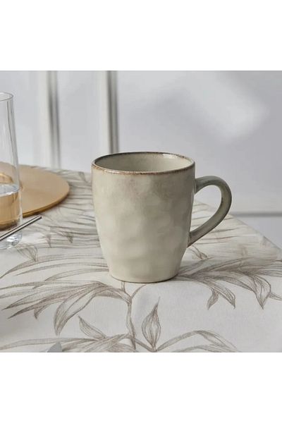 Karaca Aria Reactive Glaze Becher, 450ml, Beige