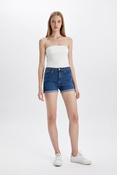 DeFacto Taillierte trägerlose Bluse D1272ax24sm