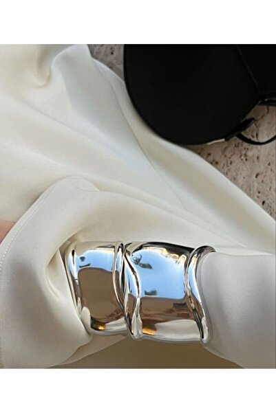 Doğan Tiff Bone Thick Cuff Bracelet