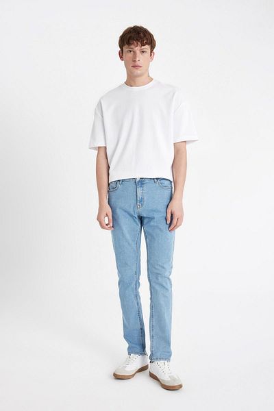 DeFacto Pedro Slim Fit Jeans - Regular Waist, Narrow Leg C6264AX24SM