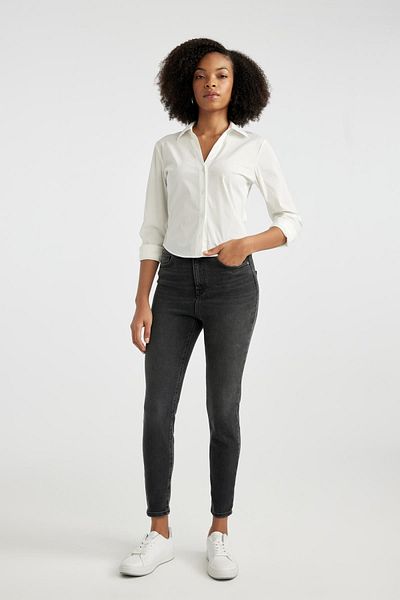 DeFacto Magas derekú Anna Skinny Fit hosszú farmernadrág - keskeny lábú B4998ax24sp