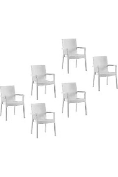 RETRO ART Markiz Rattan Koltuk | 6lı Set Hk-700