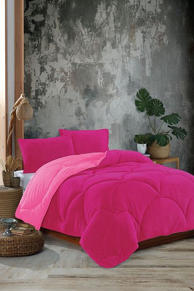 NANOSOFT Single Fuchsia Welsoft Quilt