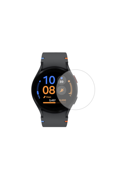 Microcase Samsung Galaxy Watch FE için TPU Ekran Koruma Filmi - Şeffaf AL3384