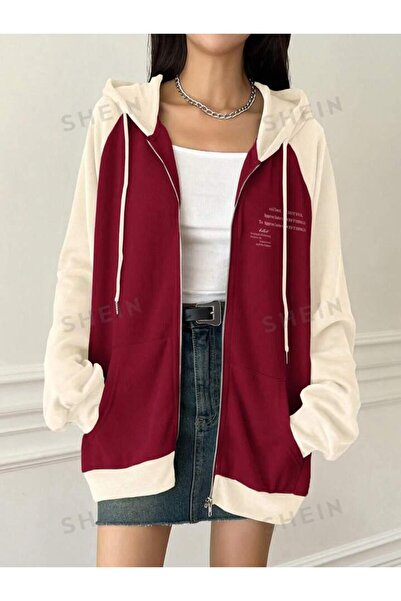 Machetta Μεγάλο μέγεθος Unisex Belisted Raglan μανίκι με κουκούλα Oversize Winter Cardigan Hoodie