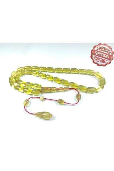 İskeçe Tesbih Bünyamin Barlak Usta Artisanat Semnat 0,6 Delim Zar German Cert...