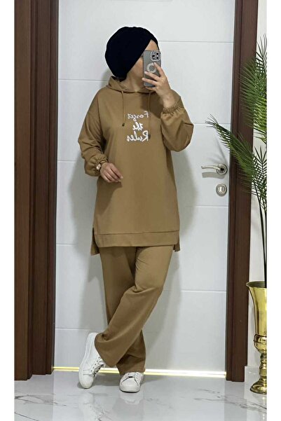 MODA ALMİRA 1115 K40 CAMEL BUGLEM İKİLİ TAKIM