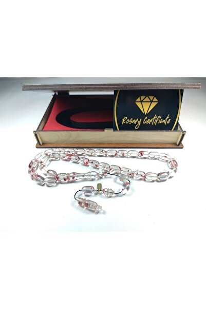 İskeçe Tesbih Furkan Gül Usta Eseri Diamond Shine (FOIL AUR) certificatul Fir...